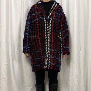 H&M Wool Blend Oversized Coat M